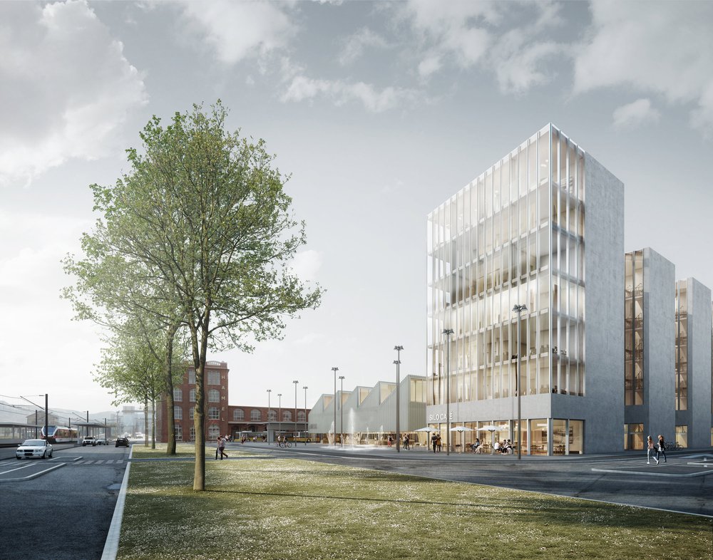 AREALENTWICKLUNG STADTMITTE „2020“ ARBON, Städtebauliche Studie