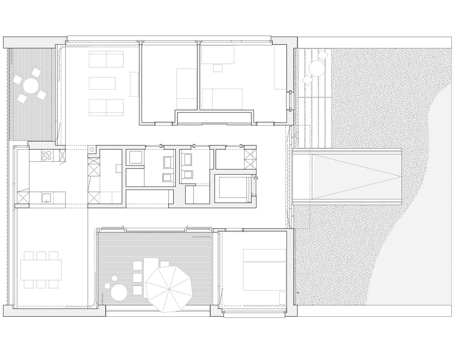mlzd hse Haus Stirnemann Endingen Grundriss Attika