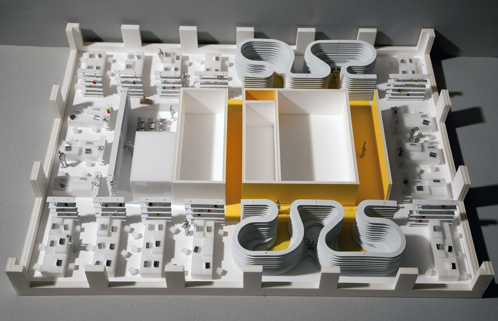 mlzd_goz_Innenausbau_Zürich_Modell_Büroetage