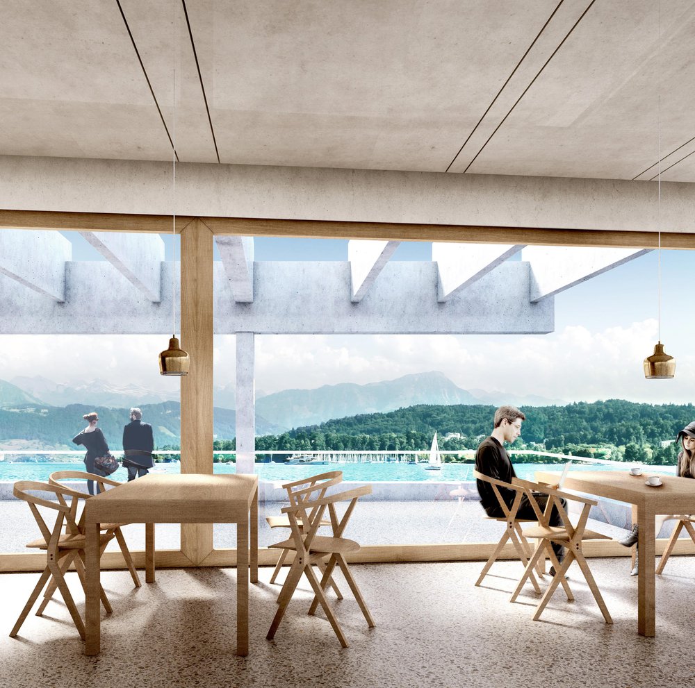 SEERESTAURANT TIVOLI, Neubau