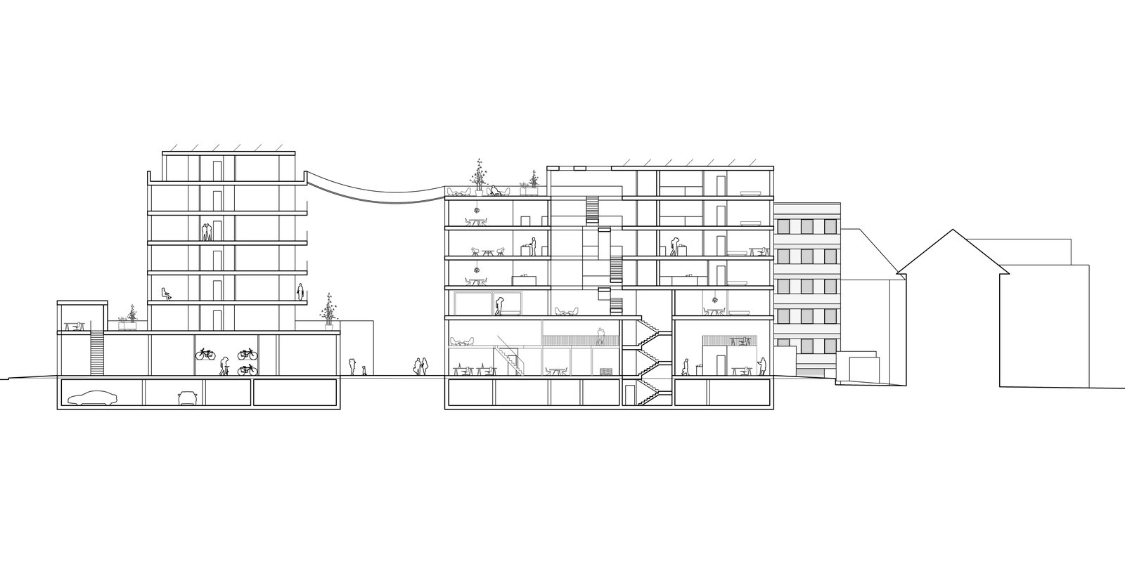 mlzd_ail_Areal_Industriestrasse_Luzern_Schnitt