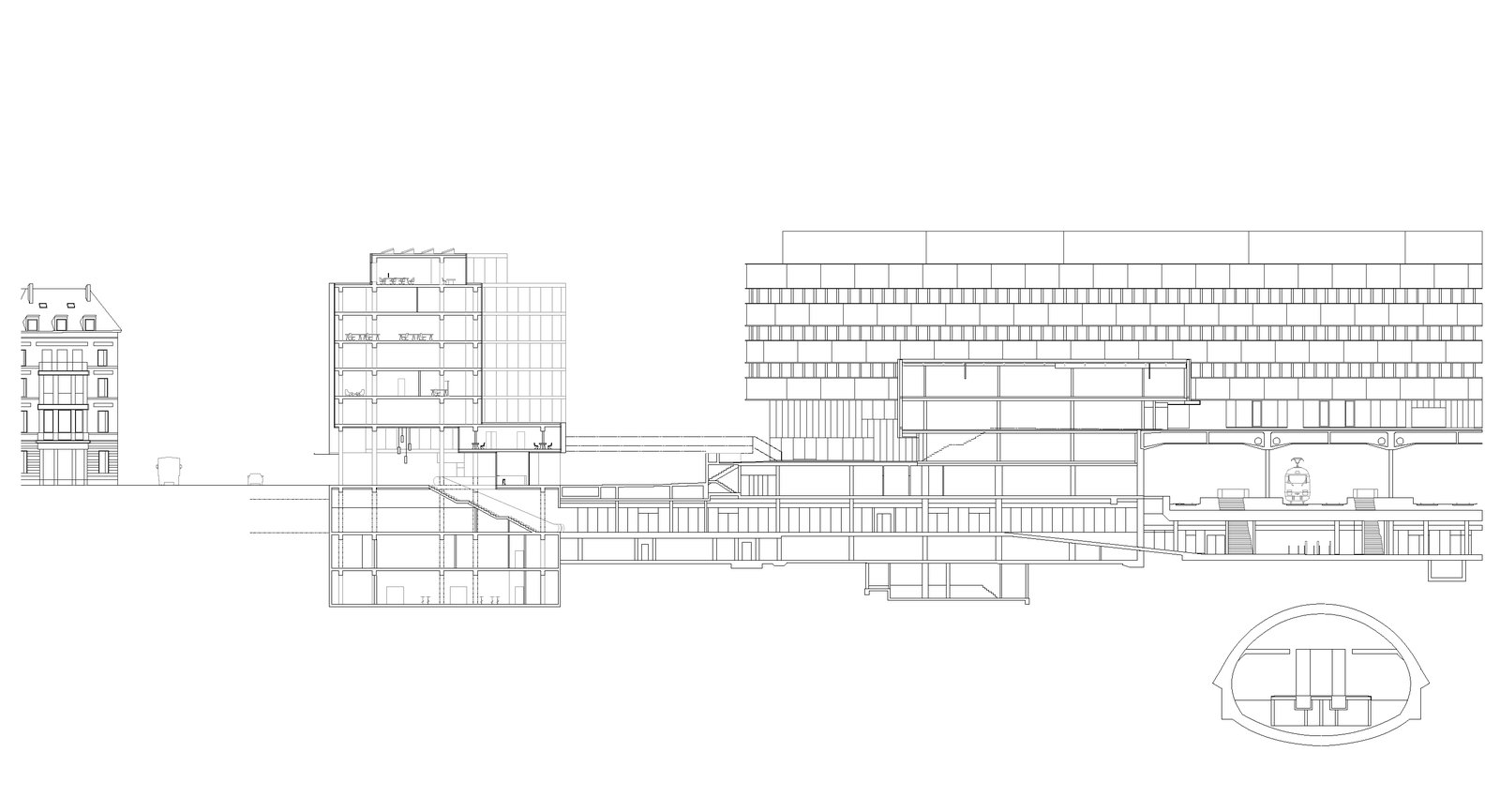 mlzd_bzb_Bubenbergzentrum_Bern_Schnitt