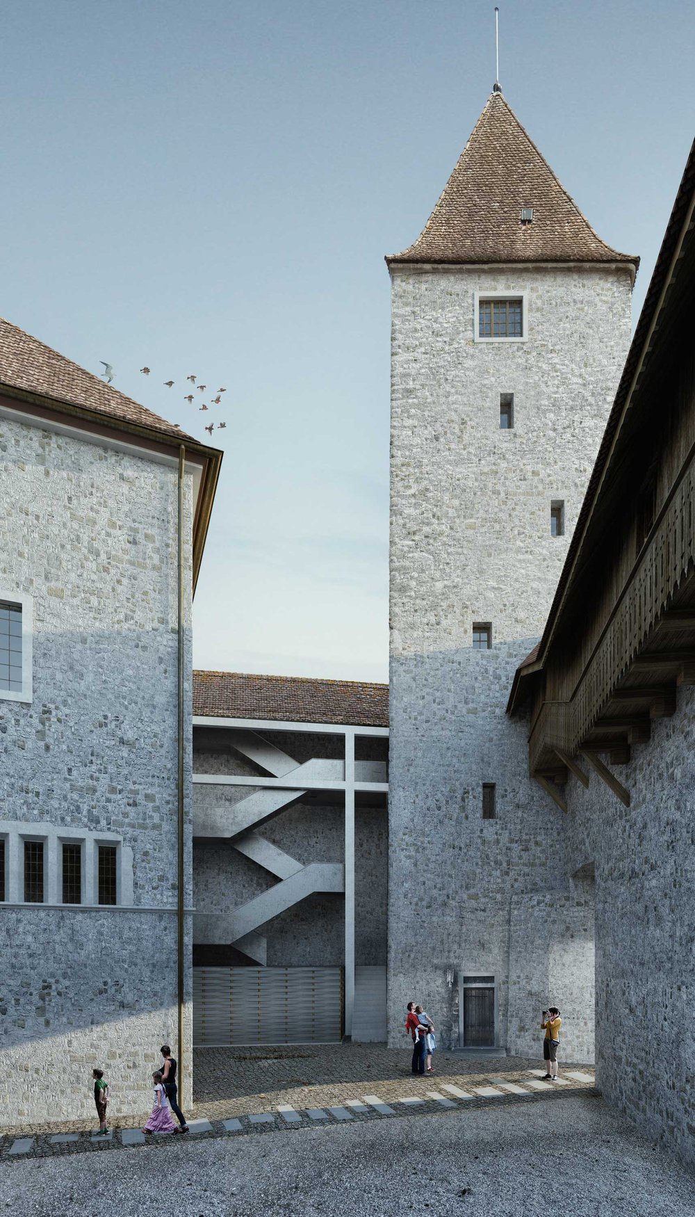 SCHLOSS RAPPERSWIL, Umbau