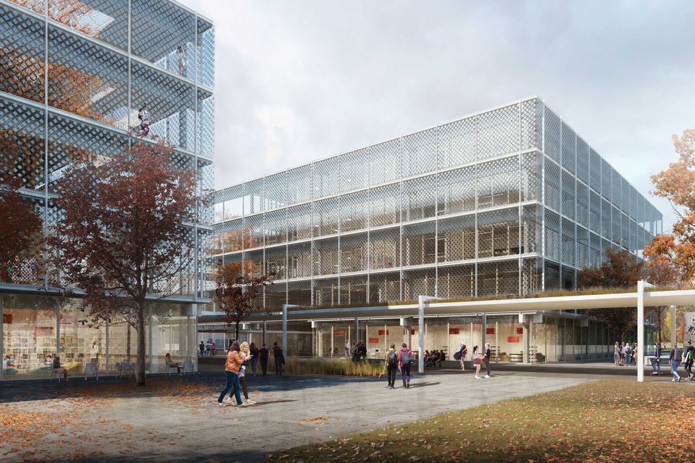 SCHULANLAGE ALLEE DER KOSMONAUTEN, Neubau