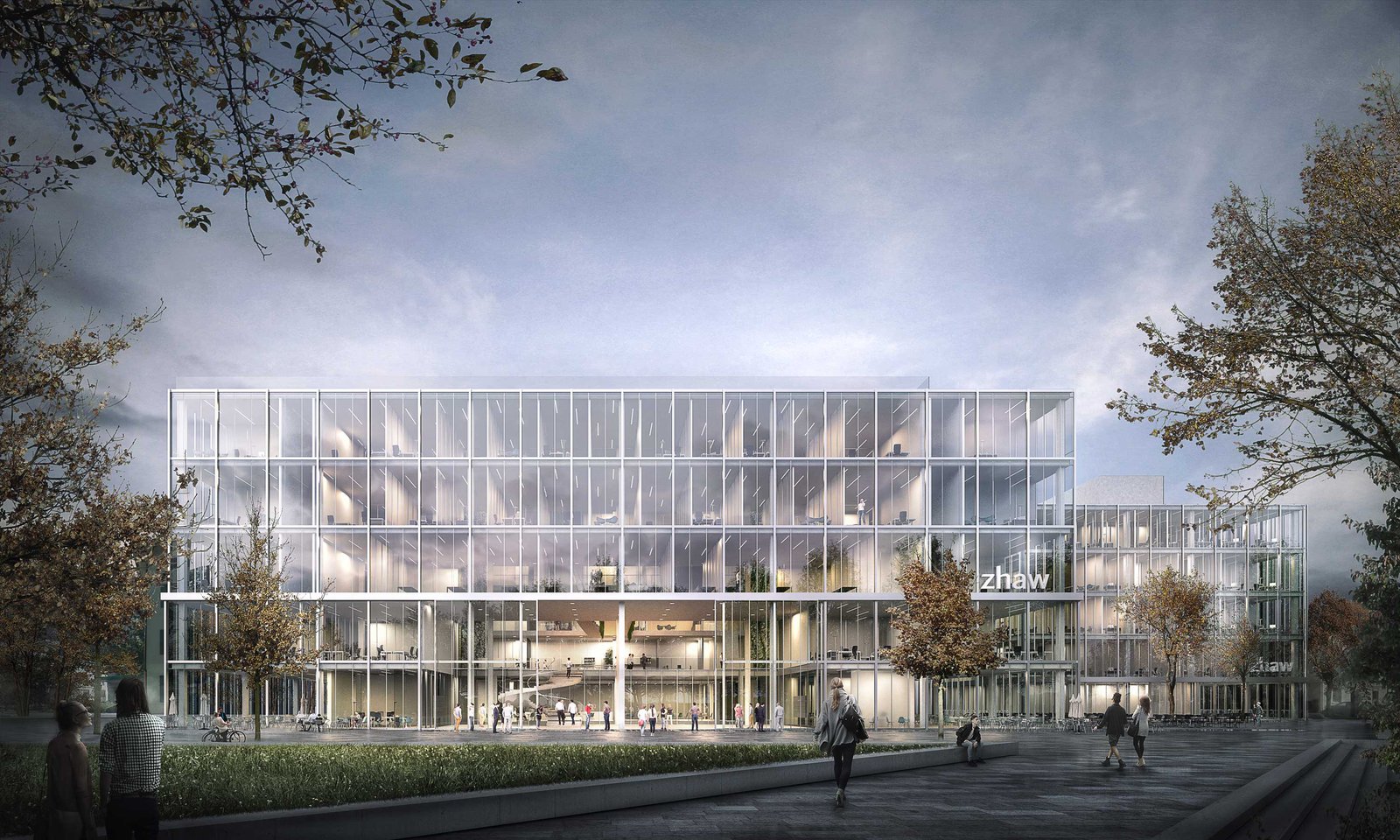 mlzd czw Campus ZHAW Winterthur Aussen