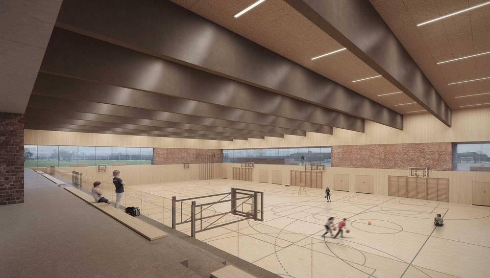 DREIFACHTURNHALLE STERNMATT, Neubau