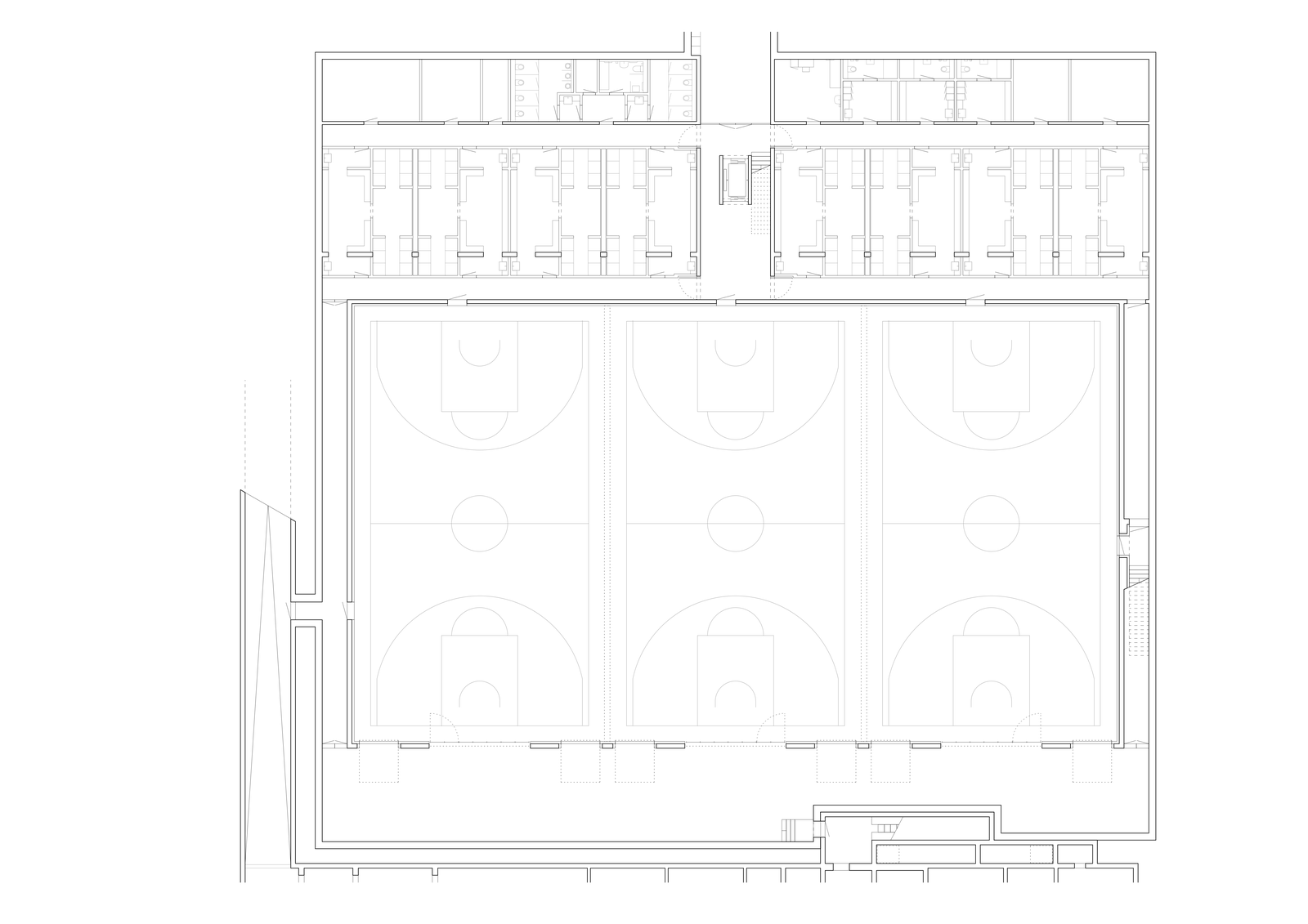 mlzd dsb dreifachturnhalle sternmatt baar UG