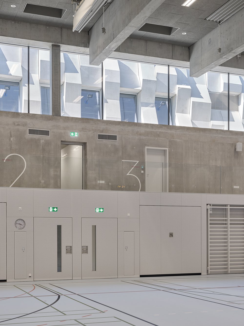 DREIFACHSPORTHALLE KANTONSSCHULE, Neubau