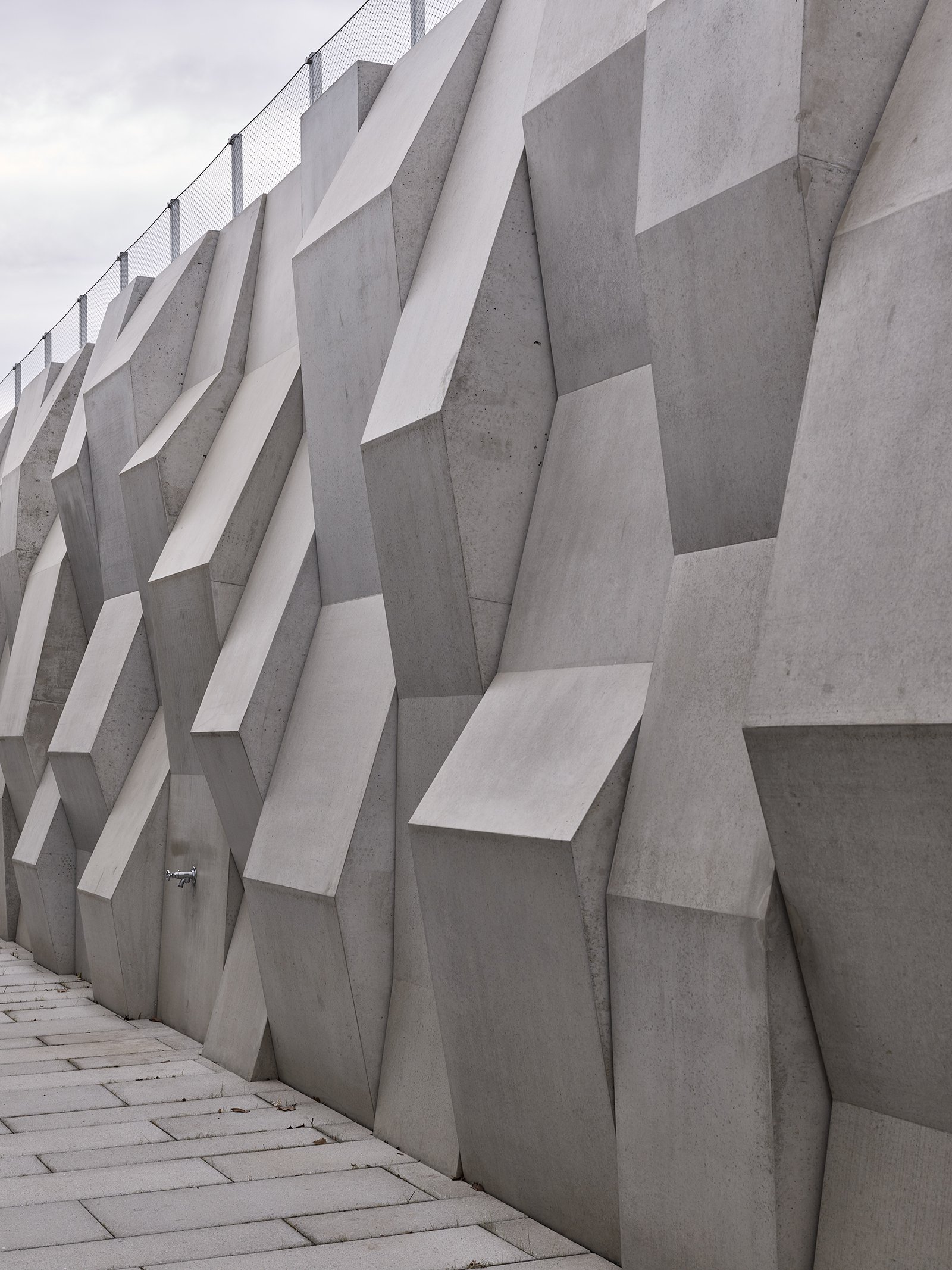mlzd dtw Dreifachsporthalle Wettingen Kunst am Bau
