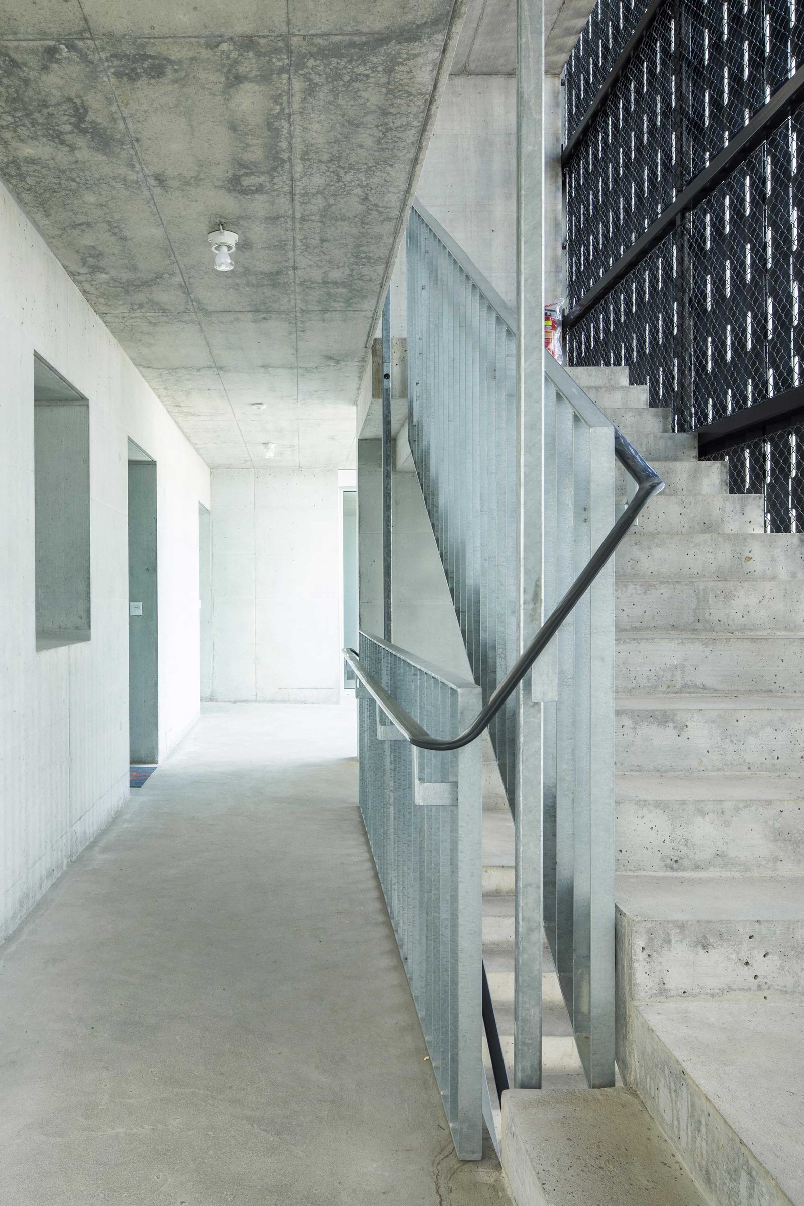 mlzd met Siedlung Narzissenweg Biel Treppenhaus