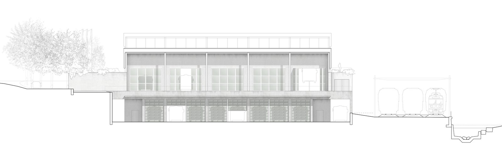 mlzd rbi RBS Buszentrum Ittigen Ansicht West