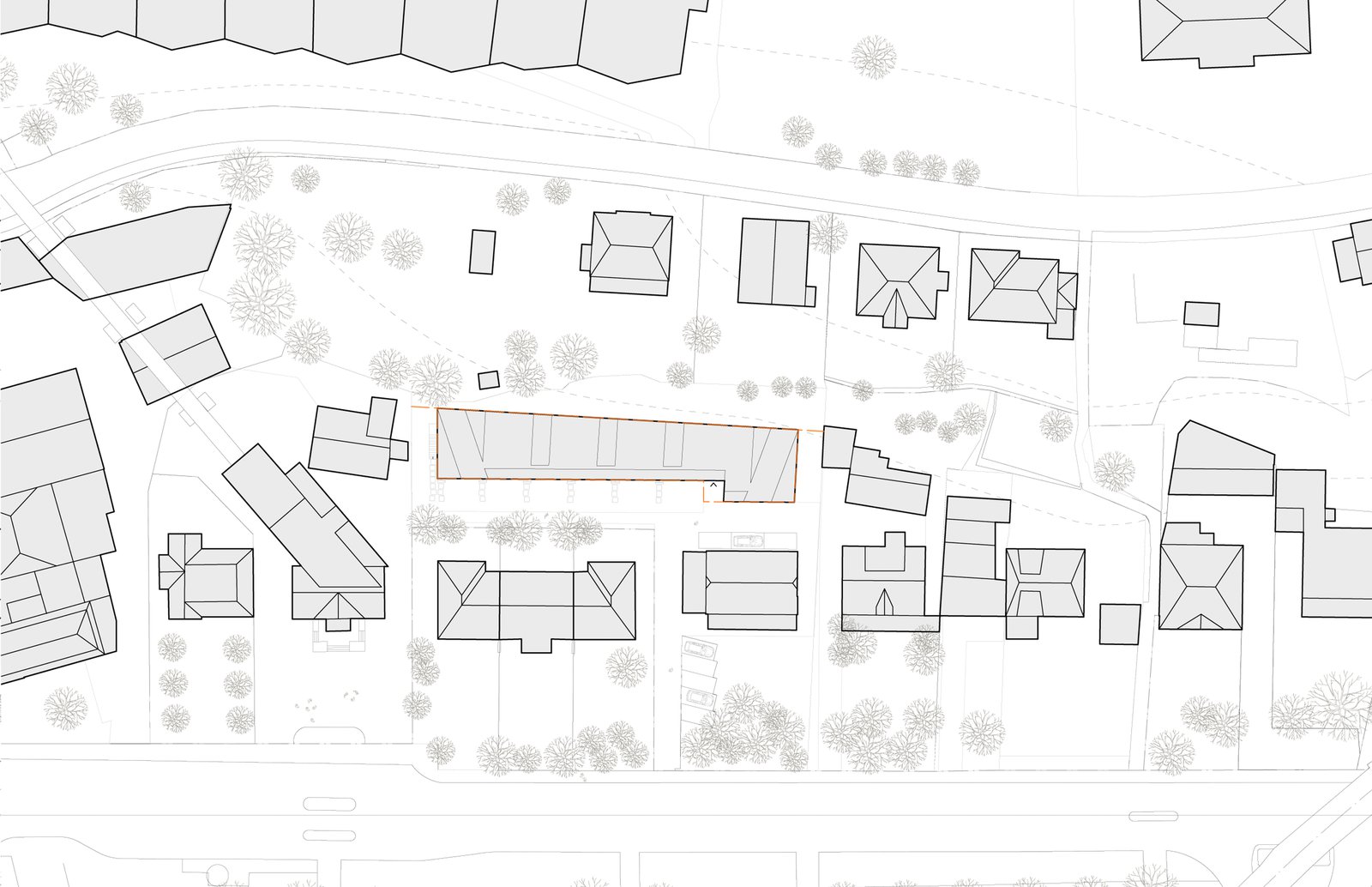 mlzd svb Neubau für individuelles Wohnen Situation
