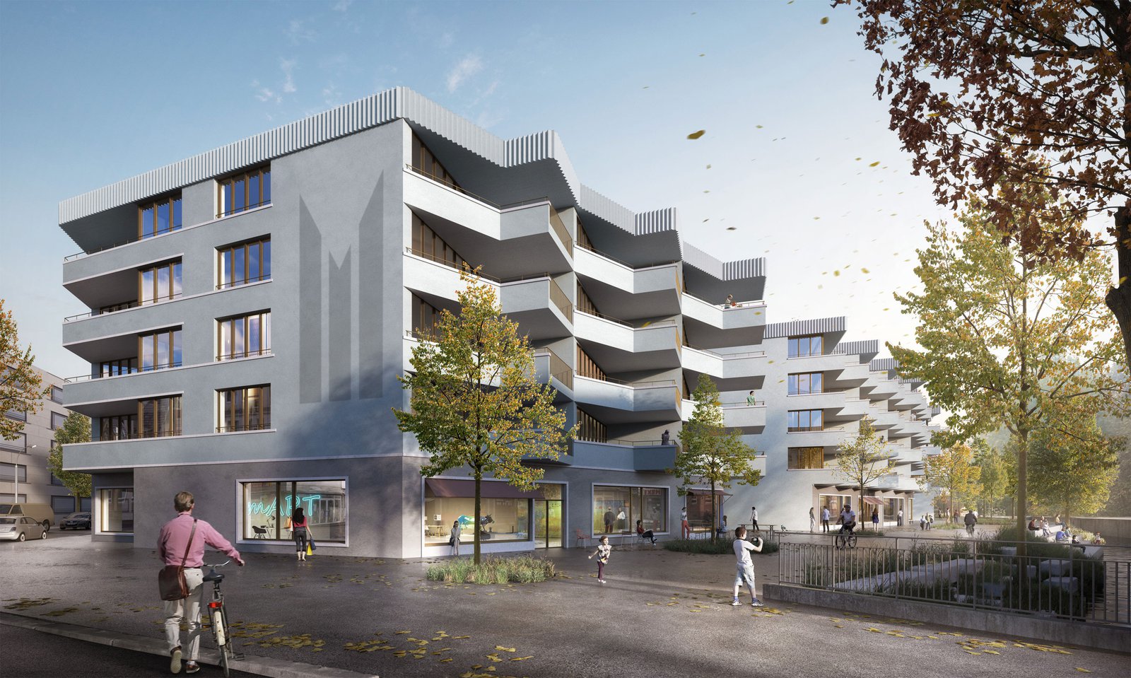 mlzd abm Alleestrass Biel, Visualisierung Alleestr