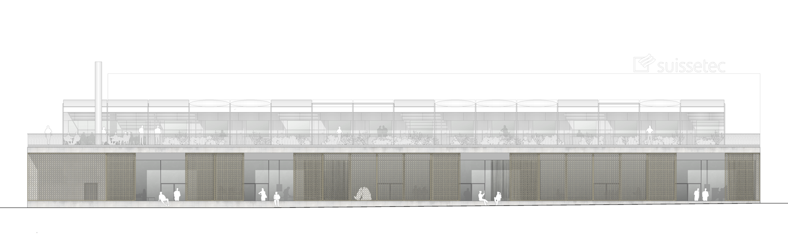 :mlzd bzl Bildungszentrum Lostorf Ansicht