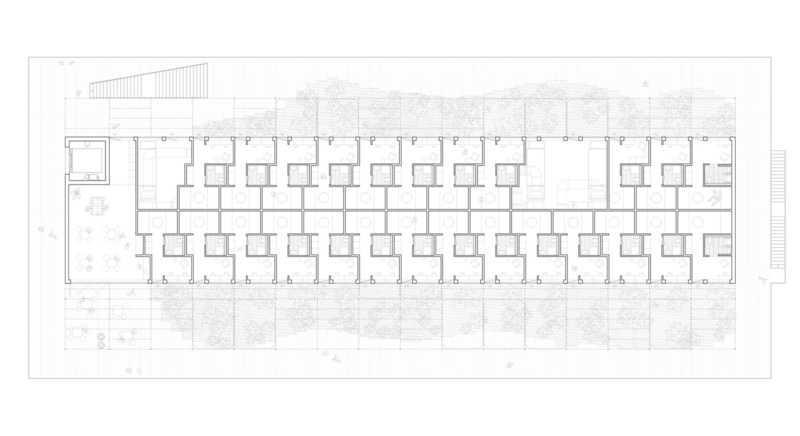 :mlzd bzl Bildungszentrum Lostorf Grundriss OG
