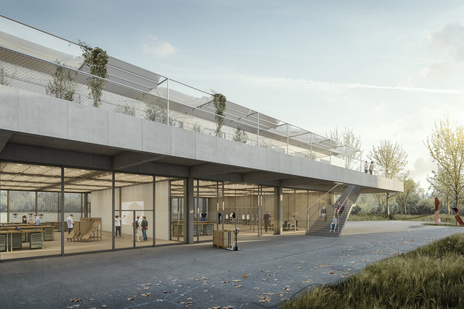 :mlzd bzl Bildungszentrum Lostorf Visualisierung