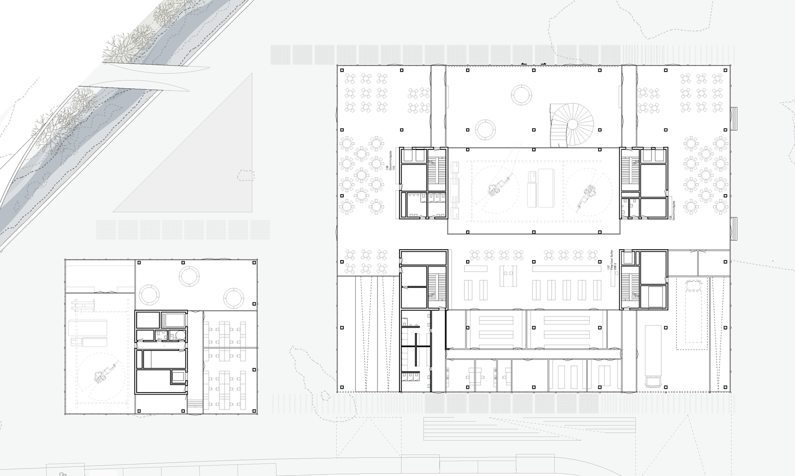 mlzd czw Campus ZHAW Winterthur Erdgeschoss