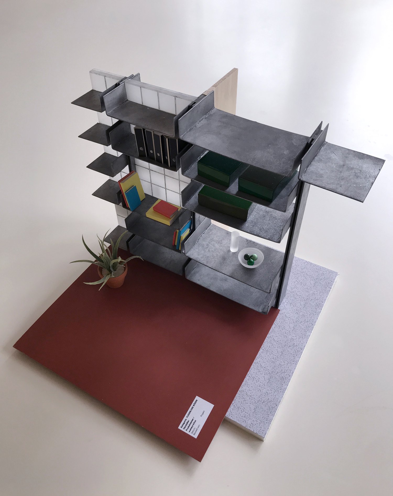 mlzd hbm Wohnhaus Brechbühl Mörigen - Modell