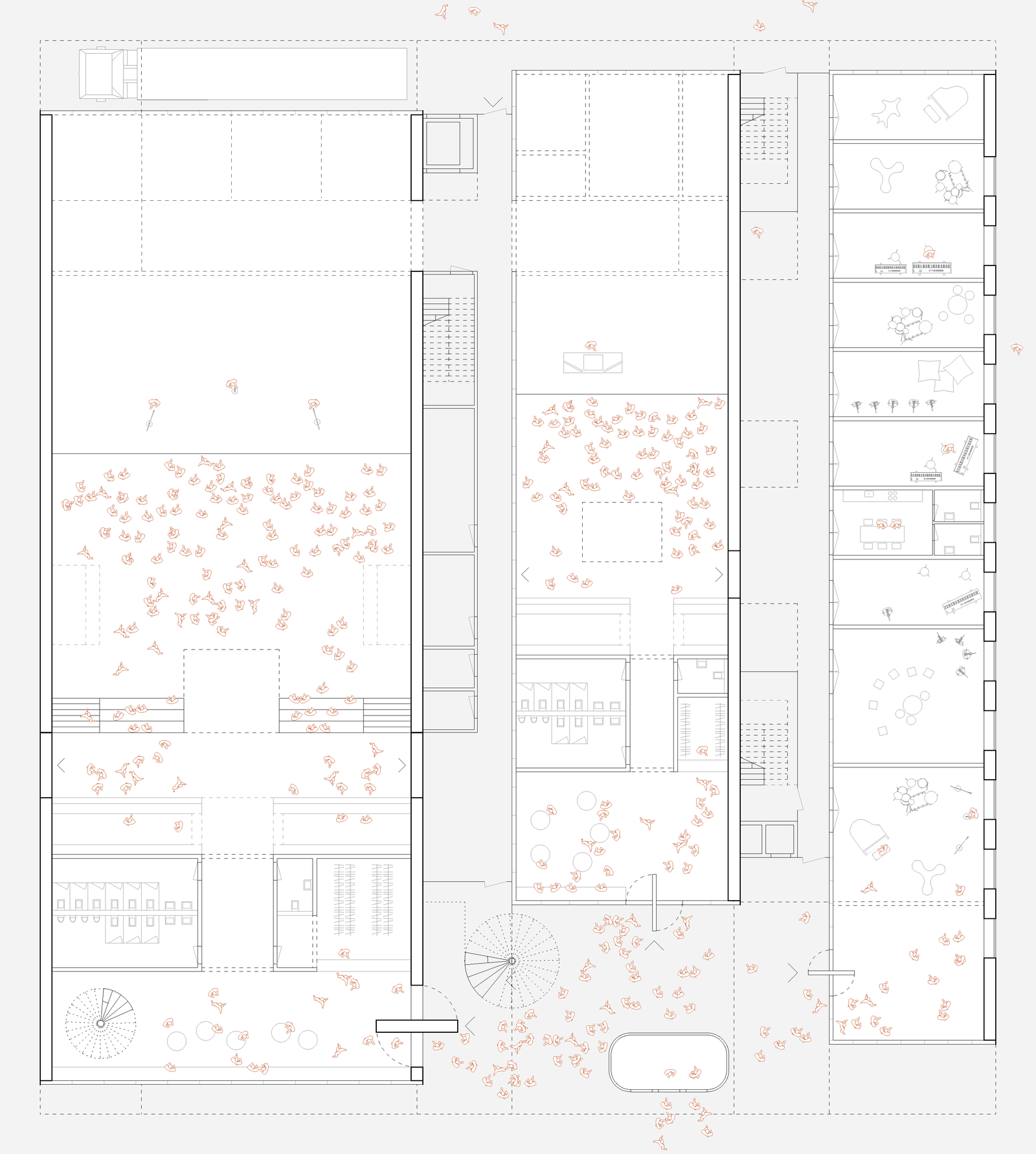 mlzd nka Neubau Kiff Aarau Grundriss EG