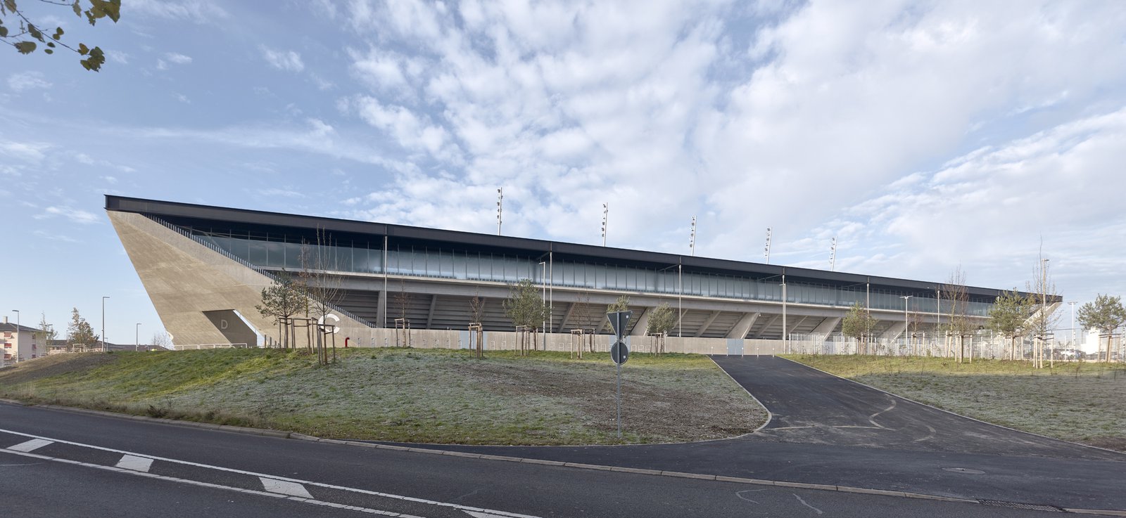 mlzd sfl Neubau Fussballstadion Lausanne Aussen
