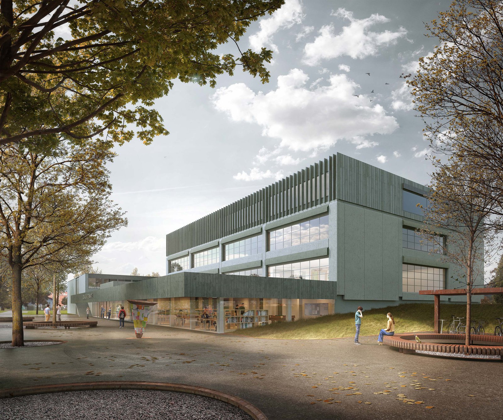 Schulanlage Schützenmatt Visualisierung