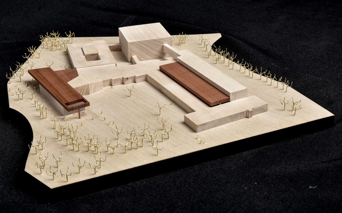 :mlzd, Wettbewerb Focke-Museum Bremen, Modell