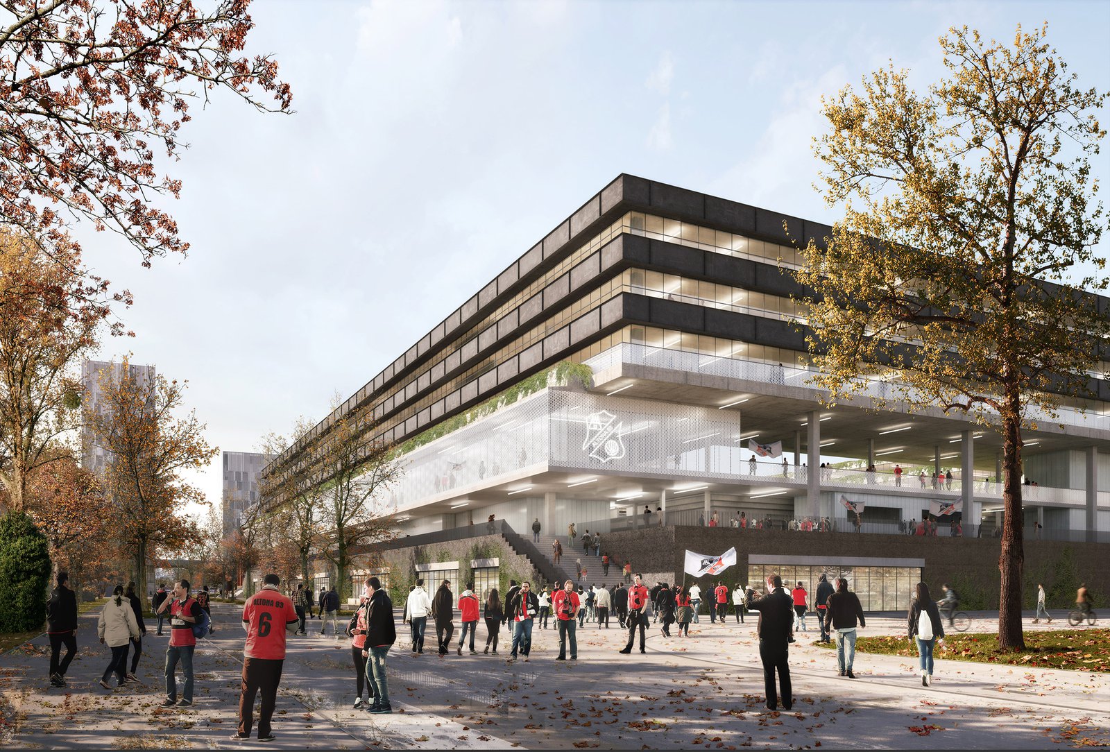 :mlzd Thyssenkrupp-Areal Hamburg Visualisierung