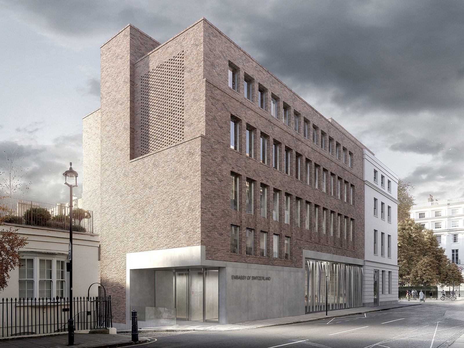 :mlzd sbl Schweizer Botschaft in London Visual