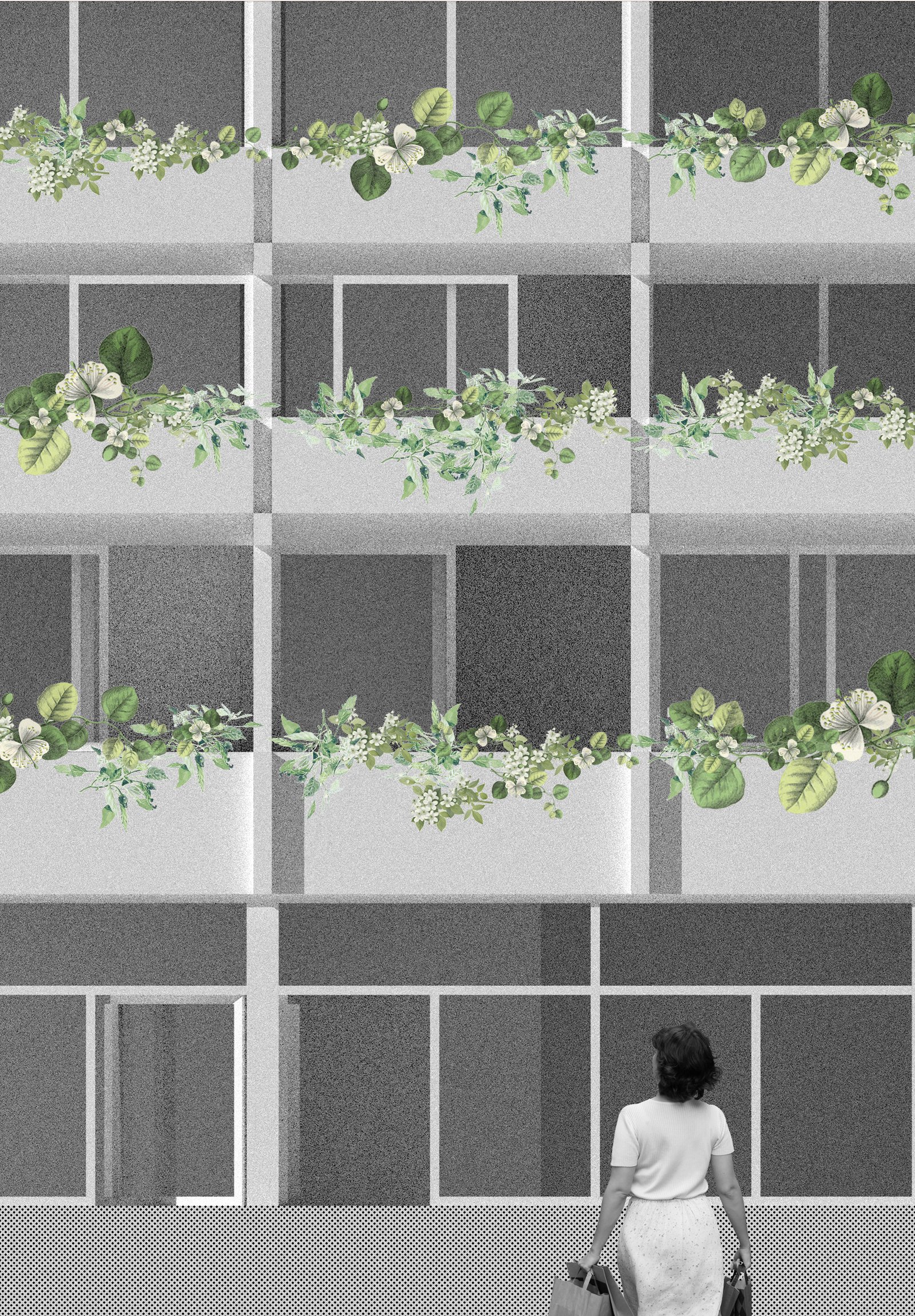 :mlzd - bsl wohnhochhaus - Visualisierung