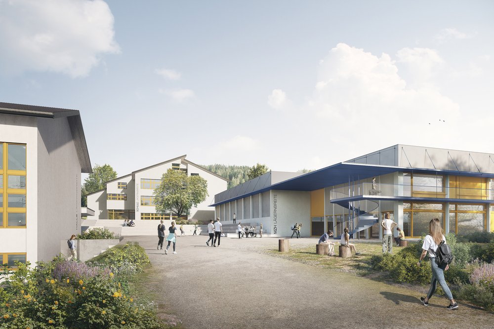 MEHRZWECKHALLE LÄGERNBREITE, Neubau