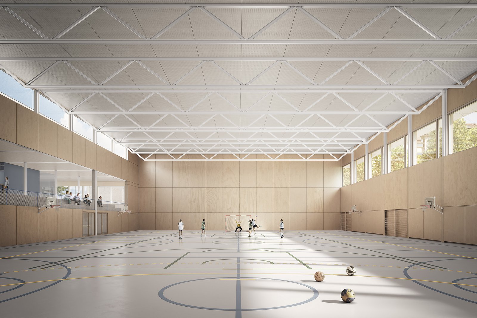 :mlzd - mle mehrzweckhalle  - visualisierung